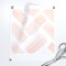 Blush Pink Chevron Baby Girl Nursery Hand Painted Jumbo Scale Feminine Custom Removable Wallpaper by Spoonflower Peel & Stick Wallpaper 2FT Wide
